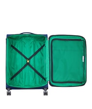BENETTON COLOR BLOCK Gro&szlig;er, erweiterbarer Trolley - Halbharte Trolleys