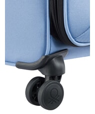 BENETTON BE Gro&szlig;er, erweiterbarer Trolley Eisblau - Halbharte Trolleys - 6