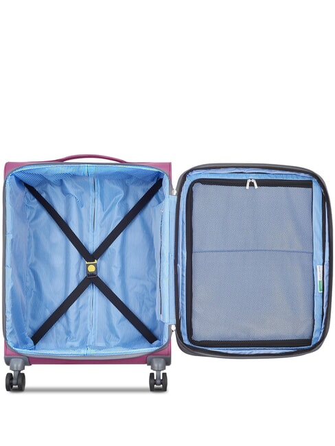 UCB SOFT Mittlerer Trolley, ausziehbar Pfingstrose - Halbharte Trolleys