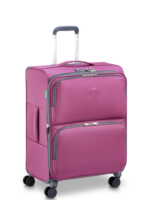 UCB SOFT Mittlerer Trolley, ausziehbar Pfingstrose - Halbharte Trolleys