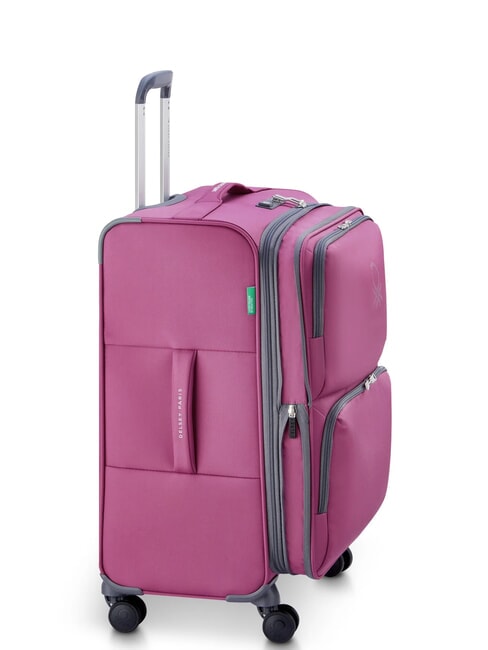 UCB SOFT Mittlerer Trolley, ausziehbar Pfingstrose - Halbharte Trolleys