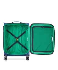 BENETTON By DELSEY COLOR BLOCK Mittlerer Trolley, ausziehbar Blau - Halbharte Trolleys - 2