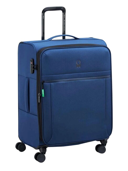 BE Mittlerer Trolley, ausziehbar Blau - Halbharte Trolleys