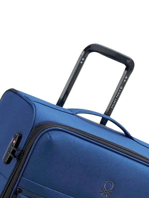 BE Mittlerer Trolley, ausziehbar Blau - Halbharte Trolleys