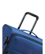 BENETTON BE Mittlerer Trolley, ausziehbar Blau - Halbharte Trolleys - 5