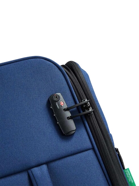 BE Mittlerer Trolley, ausziehbar Blau - Halbharte Trolleys