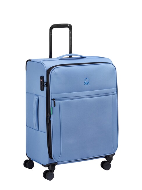 BE Mittlerer Trolley, ausziehbar Eisblau - Halbharte Trolleys