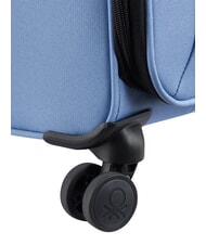 BENETTON BE Mittlerer Trolley, ausziehbar Eisblau - Halbharte Trolleys - 7