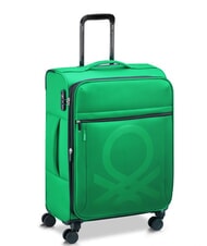BENETTON By DELSEY COLOR BLOCK Mittlerer Trolley, ausziehbar Leguan - Halbharte Trolleys - 3