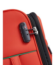 BENETTON By DELSEY COLOR BLOCK Mittlerer Trolley, ausziehbar ROT - Halbharte Trolleys - 6