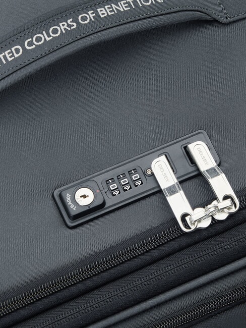 UCB SOFT Gro&szlig;er, erweiterbarer Trolley Anthrazit - Halbharte Trolleys