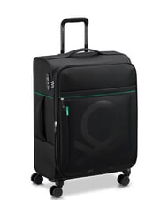 BENETTON By DELSEY COLOR BLOCK Mittlerer Trolley, ausziehbar Schwarz - Halbharte Trolleys - 3