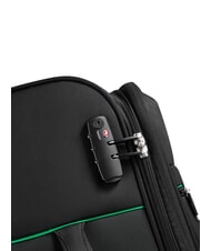 BENETTON By DELSEY COLOR BLOCK Erweiterbare Kabine + Mittlerer + Gro&szlig;er Trolley-Satz Schwarz - Trolleyset - 5