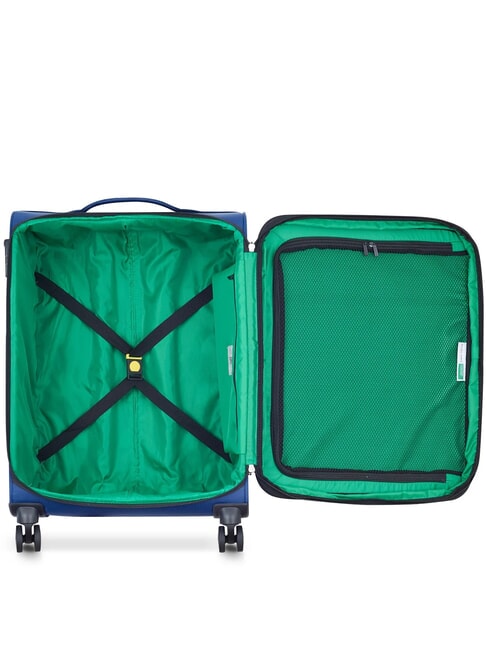 COLOR BLOCK Erweiterbare Kabine + Mittlerer + Gro&szlig;er Trolley-Satz Blau - Trolleyset