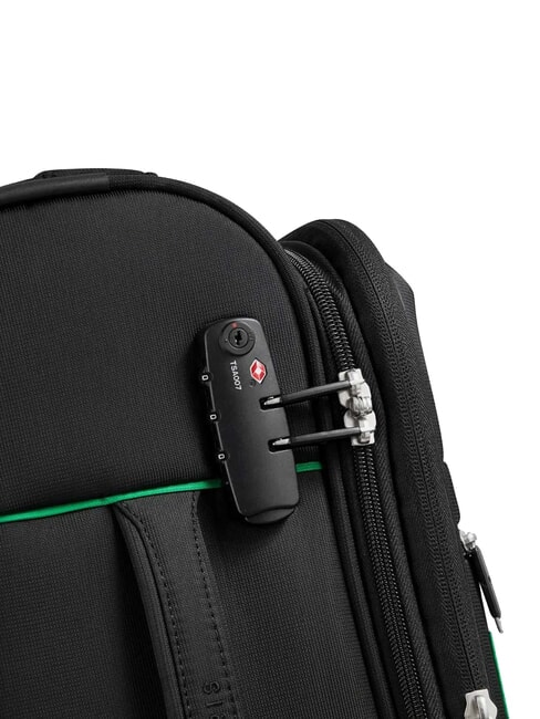 COLOR BLOCK Erweiterbarer Handgep&auml;ckwagen Schwarz - Handgep&auml;ck