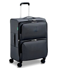 BENETTON UCB SOFT Mittlerer Trolley, ausziehbar Schwarz - Halbharte Trolleys - 3