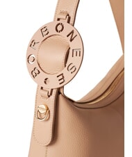 BORBONESE 011 Schultertasche, Leder Pl&auml;tzchen - Damentaschen - 4