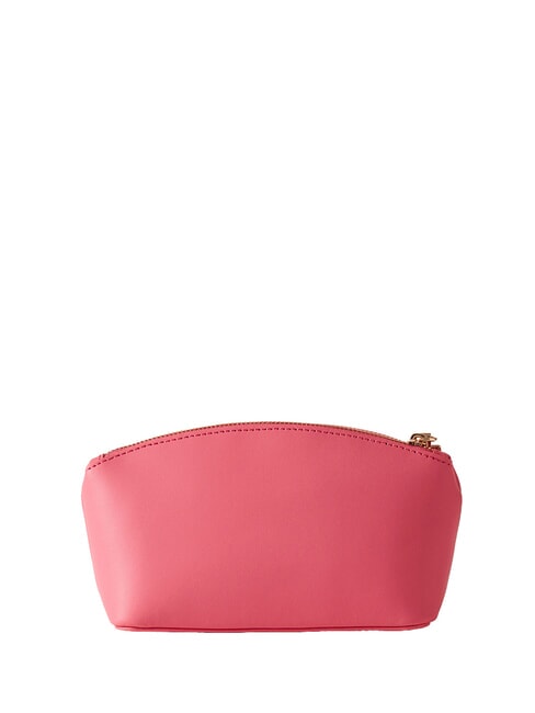 LETTERING Mini-Kulturbeutel aus Leder Teerosen - Etuitaschen &amp; Necessaire