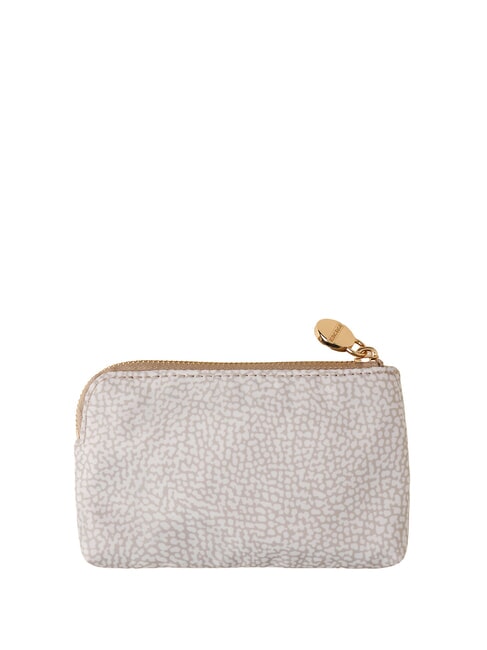 CLASSICA M&uuml;nzetui mit Schl&uuml;sselring wei&szlig;e Baumwolle - Schl&uuml;sselanh&auml;nger und Schl&uuml;sseletuis