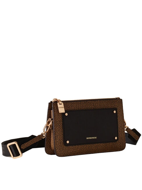 GRAFFITI Mini-Schultertasche natur op / schwarz - Damentaschen