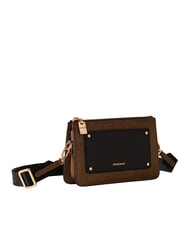 BORBONESE GRAFFITI Mini-Schultertasche natur op / schwarz - Damentaschen - 2