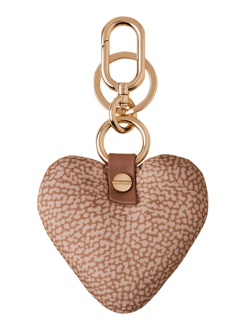 KEYRING Cuore Schl&uuml;sselanh&auml;nger mit Charm Sand - Schl&uuml;sselanh&auml;nger und Schl&uuml;sseletuis
