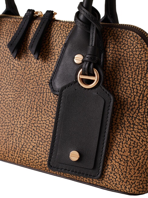 GEMINI Umh&auml;ngetasche natur op / schwarz - Damentaschen