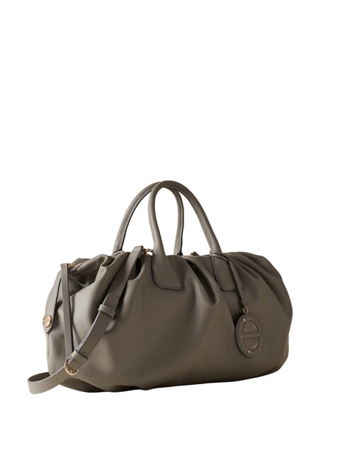 VIS-A-VIS Large Handtasche mit Schulterriemen Silberleinwand - Damentaschen