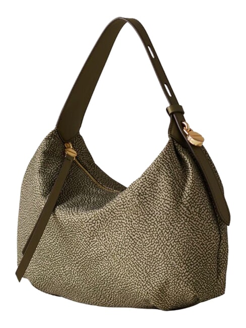 PRIVE Hobo-Schultertasche Olive - Damentaschen