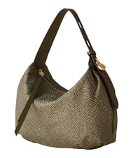 BORBONESE PRIVE Hobo-Schultertasche Olive - Damentaschen - 3