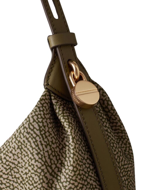 PRIVE Hobo-Schultertasche Olive - Damentaschen