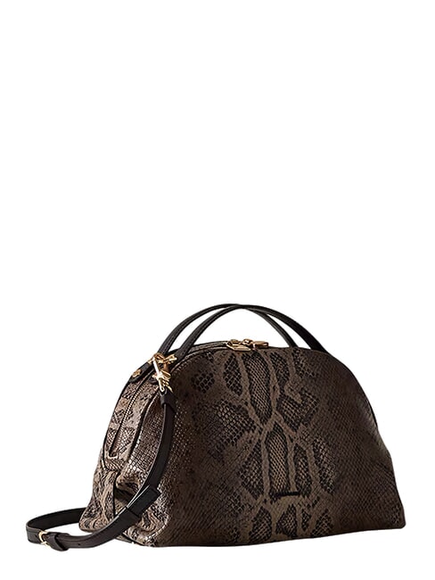 SEXY Handtasche mit Schulterriemen aus Leder braun/ebony - Damentaschen