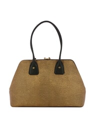 BORBONESE GEMINI Umh&auml;ngetasche natur op / schwarz - Damentaschen - 2