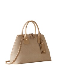 BORBONESE GEMINI Handtasche mit Schulterriemen Sand - Damentaschen - 3