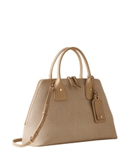 BORBONESE GEMINI Handtasche mit Schulterriemen Sand - Damentaschen - 4