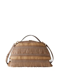 BORBONESE SEXY Handtasche mit Schulterriemen nat&uuml;rlich - Damentaschen - 2