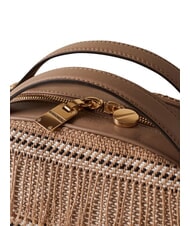 BORBONESE SEXY Handtasche mit abnehmbarem Schulterriemen nat&uuml;rlich - Damentaschen - 4