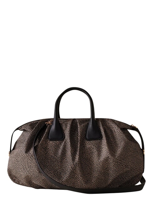 VIS-A-VIS Maxi-Handtasche mit Schulterriemen OP / NATUR / SCHWARZ - Damentaschen