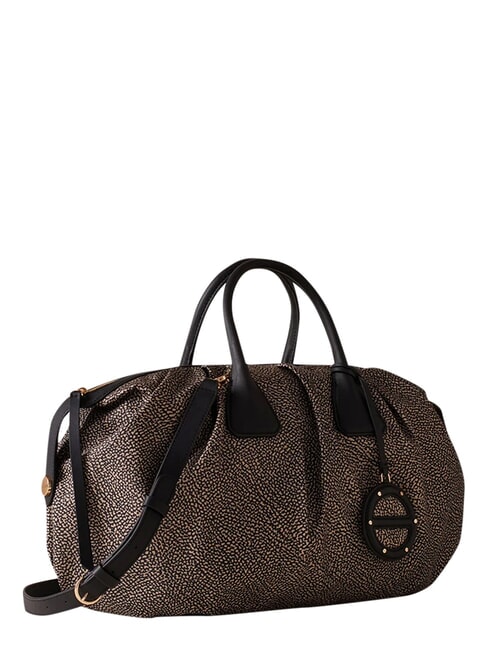 VIS-A-VIS Maxi-Handtasche mit Schulterriemen OP / NATUR / SCHWARZ - Damentaschen