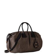 BORBONESE VIS-A-VIS Maxi-Handtasche mit Schulterriemen OP / NATUR / SCHWARZ - Damentaschen - 4