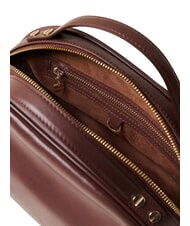 BORBONESE SEXY  Ledertasche mit Schultergurt brule - Damentaschen - 5