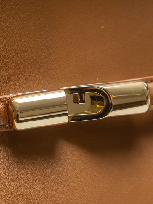 CAMPIONARIO - GOCCIA Umh&auml;ngetasche Cognac - Damentaschen