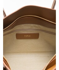 FURLA GOCCIA Umh&auml;ngetasche Cognac - Damentaschen - 5