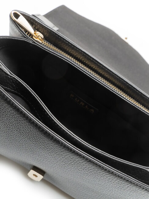 CAMPIONARIO - DAFNE  Handtasche mit Schulterriemen Schwarz - Damentaschen