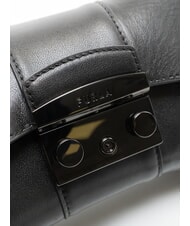 FURLA METROPOLIS Mini-Schultertasche Schwarz - Damentaschen - 3