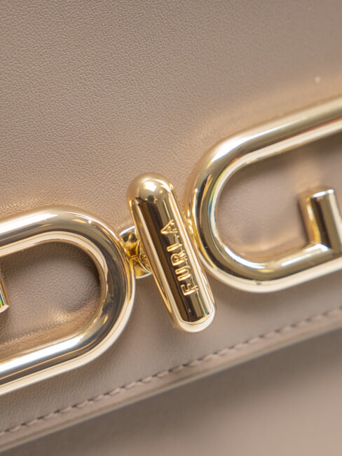 METI Umh&auml;ngetasche grauer Stuck - Damentaschen