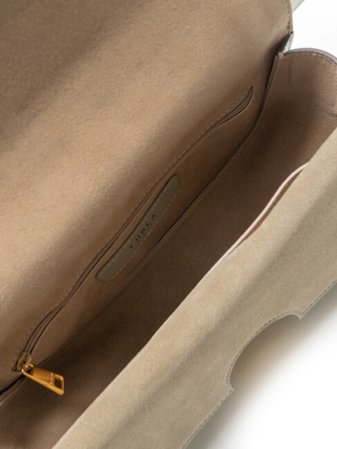 CAMPIONARIO - SFERA  Schultertasche aus Leder Agave - Damentaschen