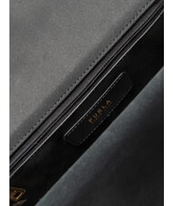 FURLA CAMPIONARIO - SFERA Kleine Ledertasche. Schultertasche Schwarz - Damentaschen - 4