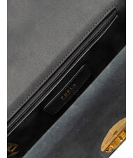 FURLA CAMPIONARIO - SFERA  Kleine Schultertasche aus Leder Schwarz - Damentaschen - 5
