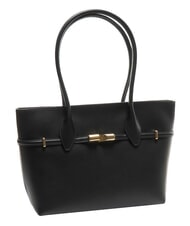 FURLA GOCCIA  Leder-Einkaufstasche Schwarz - Damentaschen - 2
